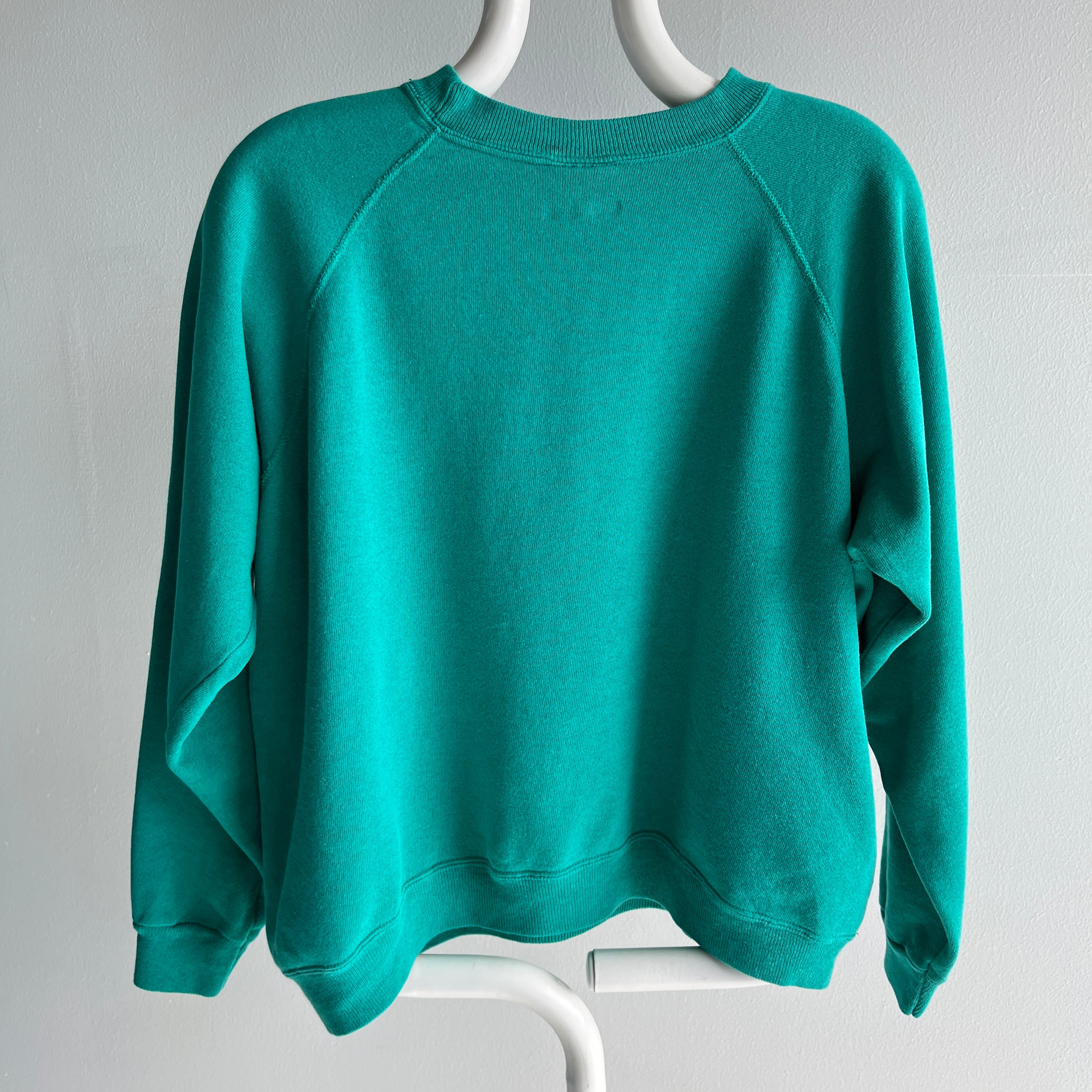 1990s HHW Teal, No, Green, No, Teal Sweatshirt