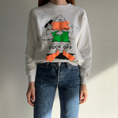 1980s Duck Off Sweatshirt - !!!!