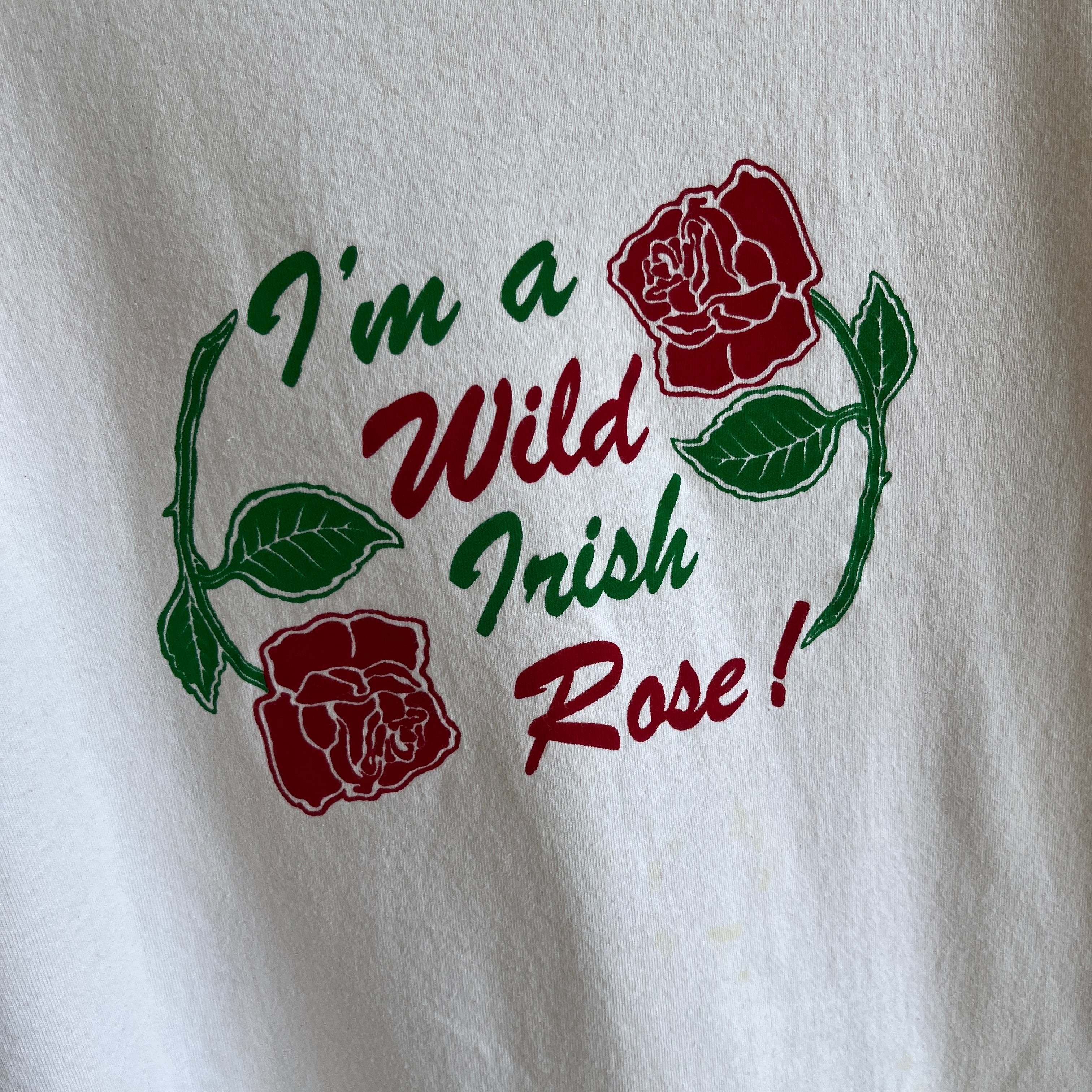 1980s I'm a Wild Irish Rose T-Shirt