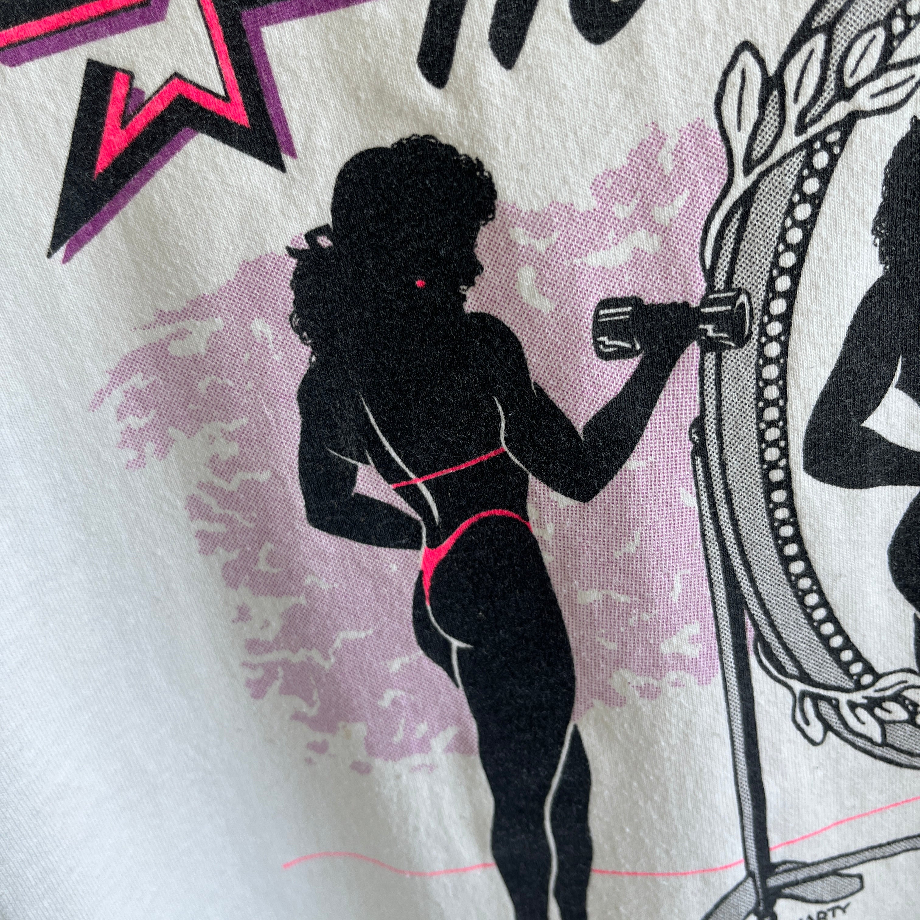 1980s Miss Fitness, The Image of Fitness, T-Shirt - NEXT LEVEL