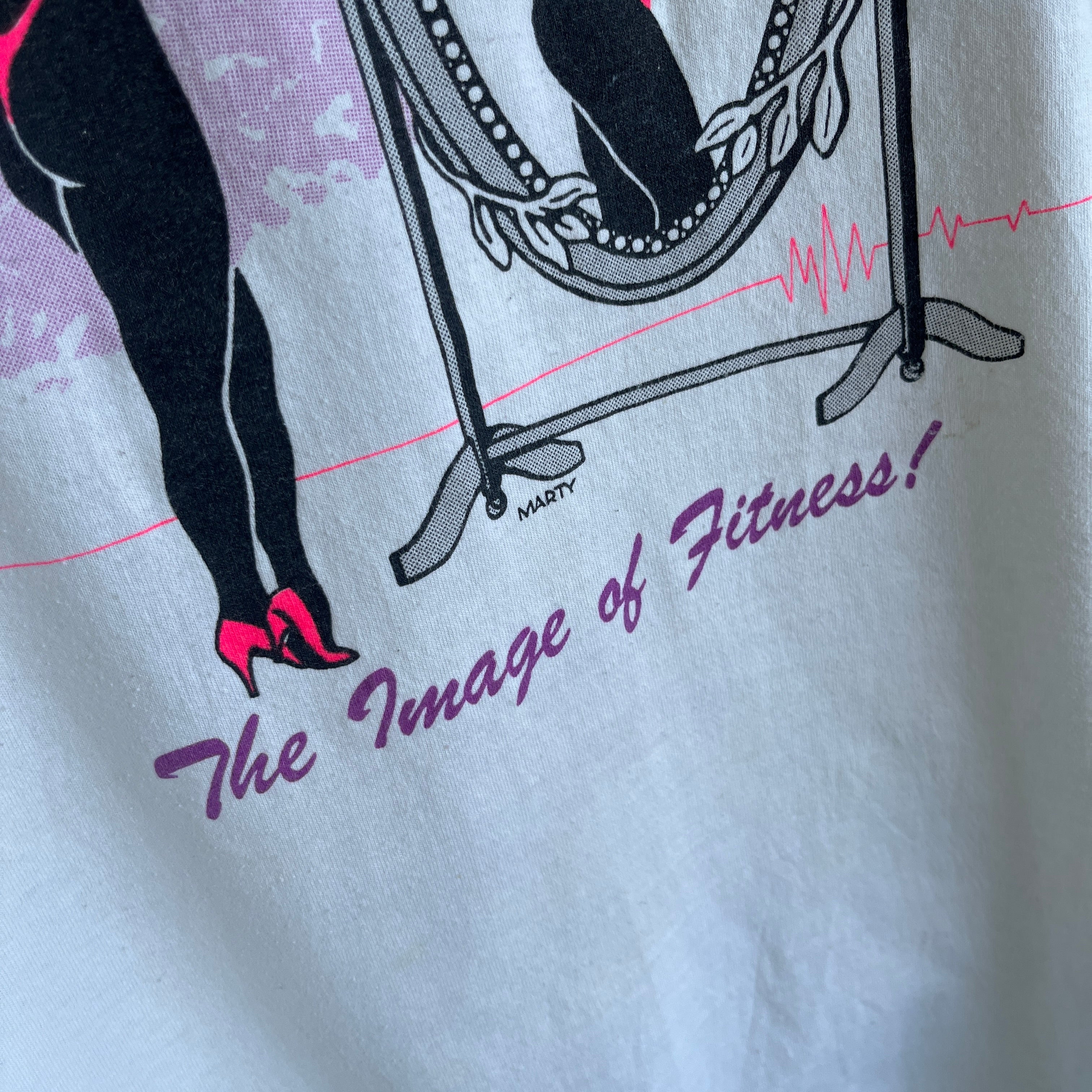 1980s Miss Fitness, The Image of Fitness, T-Shirt - NEXT LEVEL