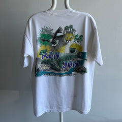 1980/90s Extinction in the Everglades Ron Jon Front and Back Pocket Shirt