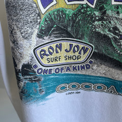 1980/90s Extinction in the Everglades Ron Jon Front and Back Pocket Shirt