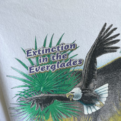 1980/90s Extinction in the Everglades Ron Jon Front and Back Pocket Shirt