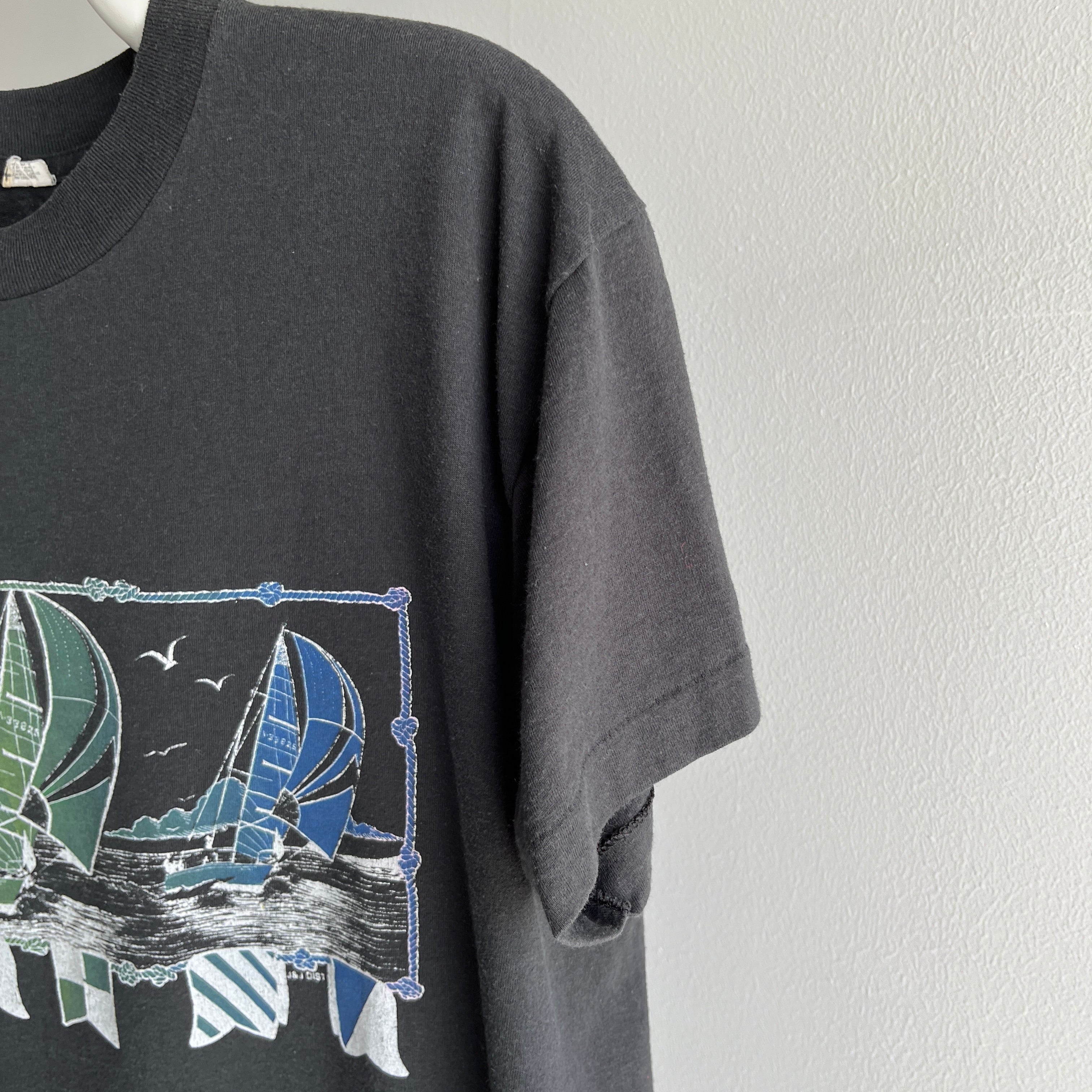 1980s Sailboat T-Shirt by Screen Stars