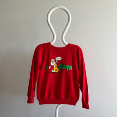 1985 Garfield as Santa Sweatshirt - Collectible