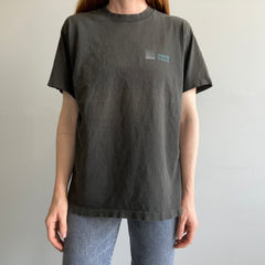 1980s Meyer Sound Front and Back Tattered Cotton T-Shirt