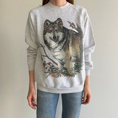 1988 (?) Beautiful Wolf Buddy Sweatshirt