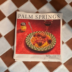 Limited Edition Hot Plate City - Spaghetti and Meatballs with House Red, Palm Springs