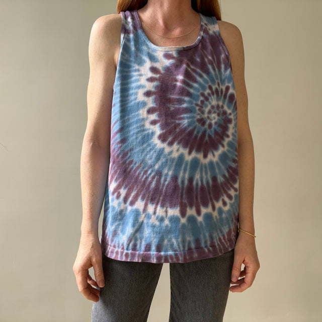 1980s Tie Dye Tank Top