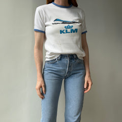 1970s KLM Airlines Ring T-Shirt