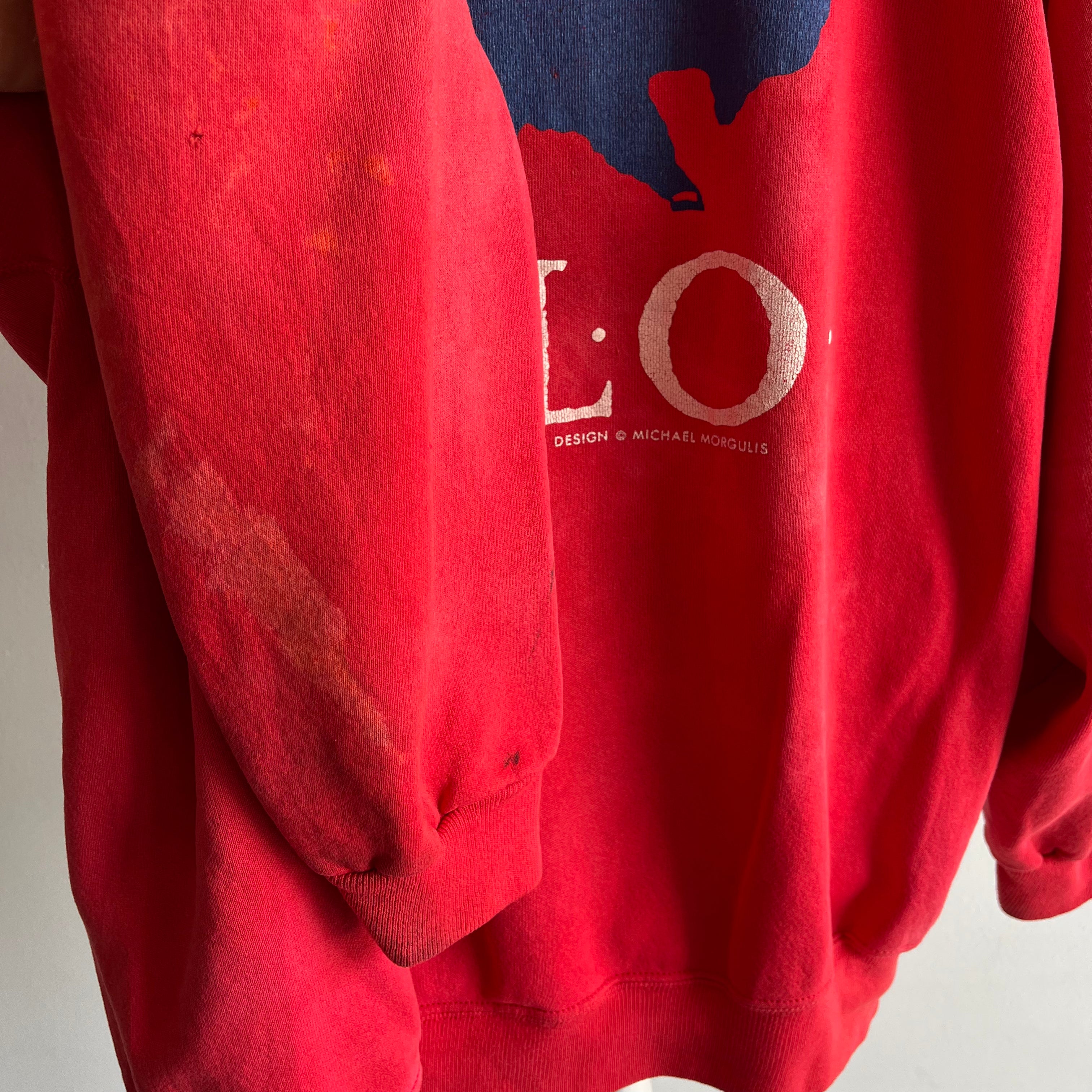 1990s BFLO Bleached Out Sun Faded Beyond Sweatshirt