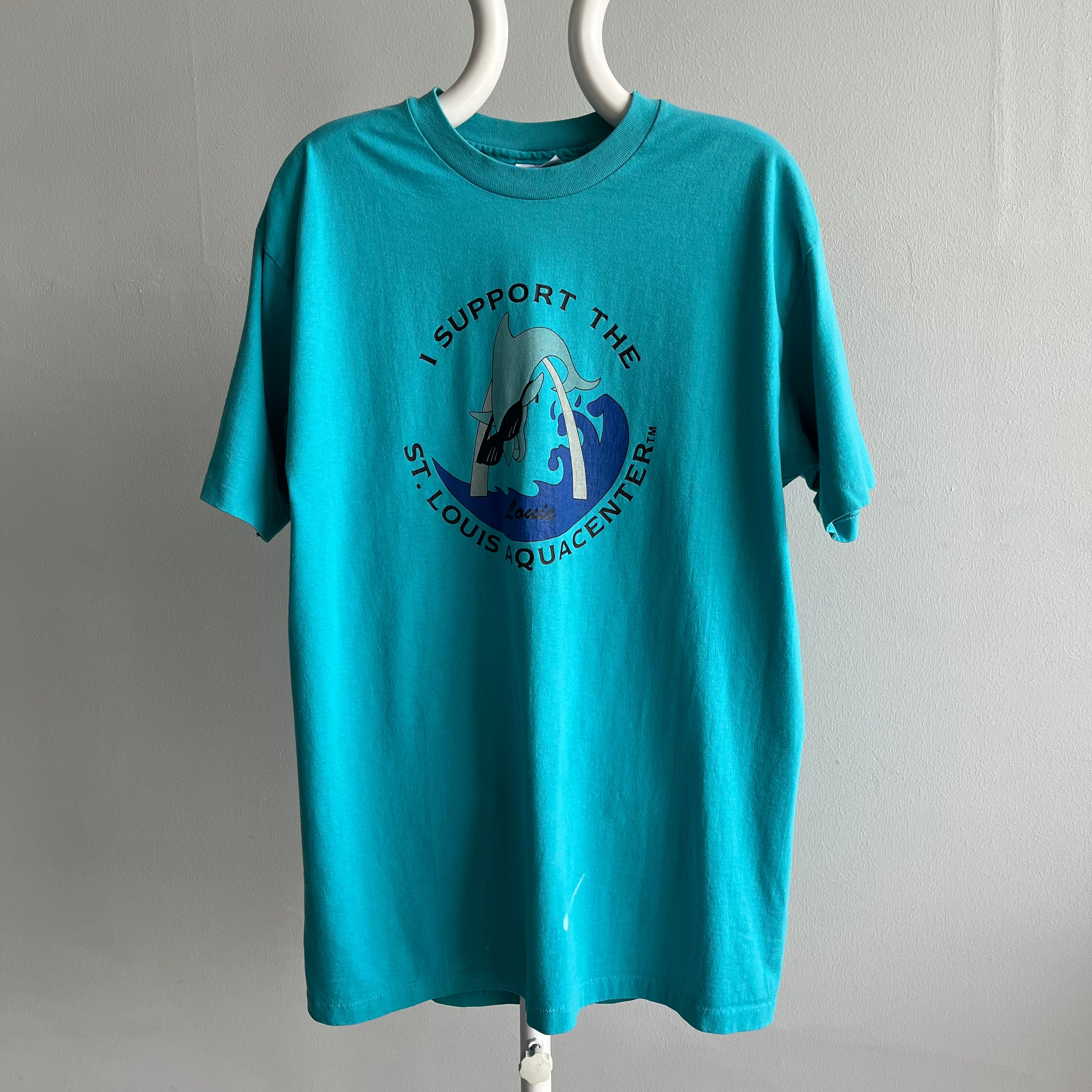 1980s I support The St. Louis Aquacenter T-Shirt