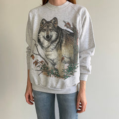 1988 (?) Beautiful Wolf Buddy Sweatshirt