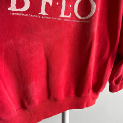 1990s BFLO Bleached Out Sun Faded Beyond Sweatshirt