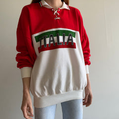 1980s Italia Polo Sweatshirt WOWOWOWOW