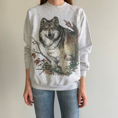 1988 (?) Beautiful Wolf Buddy Sweatshirt