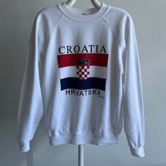 1980s Croatia Hrvatska Tourist Sweatshirt