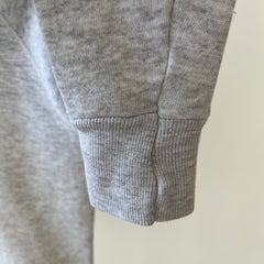 1980s Light Gray Perfectly Worn Raglan Sweatshirt