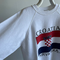 1980s Croatia Hrvatska Tourist Sweatshirt