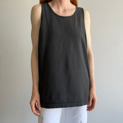 1890s Blank Faded Black Tank Top