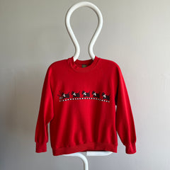 1980s Scotties on a Jerzees by Russell Raglan Sweatshirt