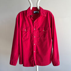 1980s Cozy Red Fieldmaster Flannel