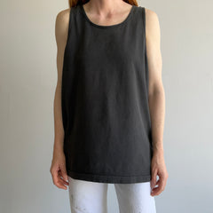 1890s Blank Faded Black Tank Top