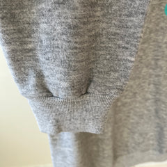 1980s Wycliffe's Quest Gray Raglan (The Perfect Cut) Sweatshirt