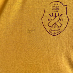 1970s New Society Sports Club - Their Slogan!!