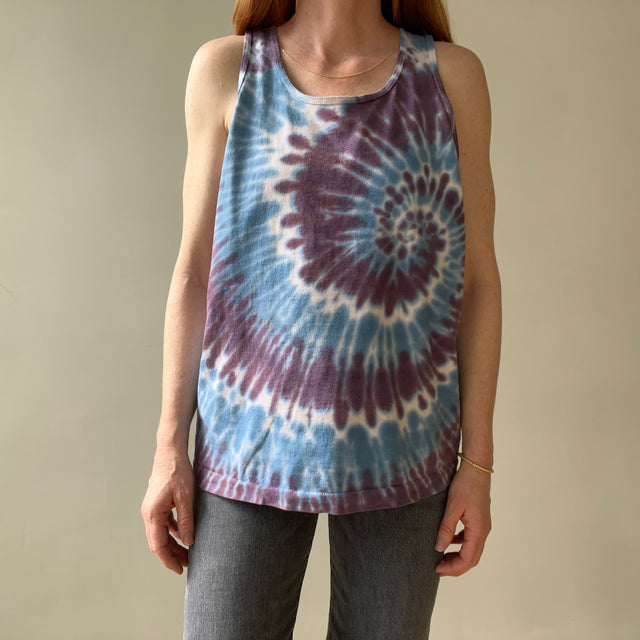 1980s Tie Dye Tank Top