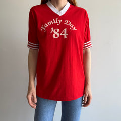 1984 Family Day V-Neck T-Shirt