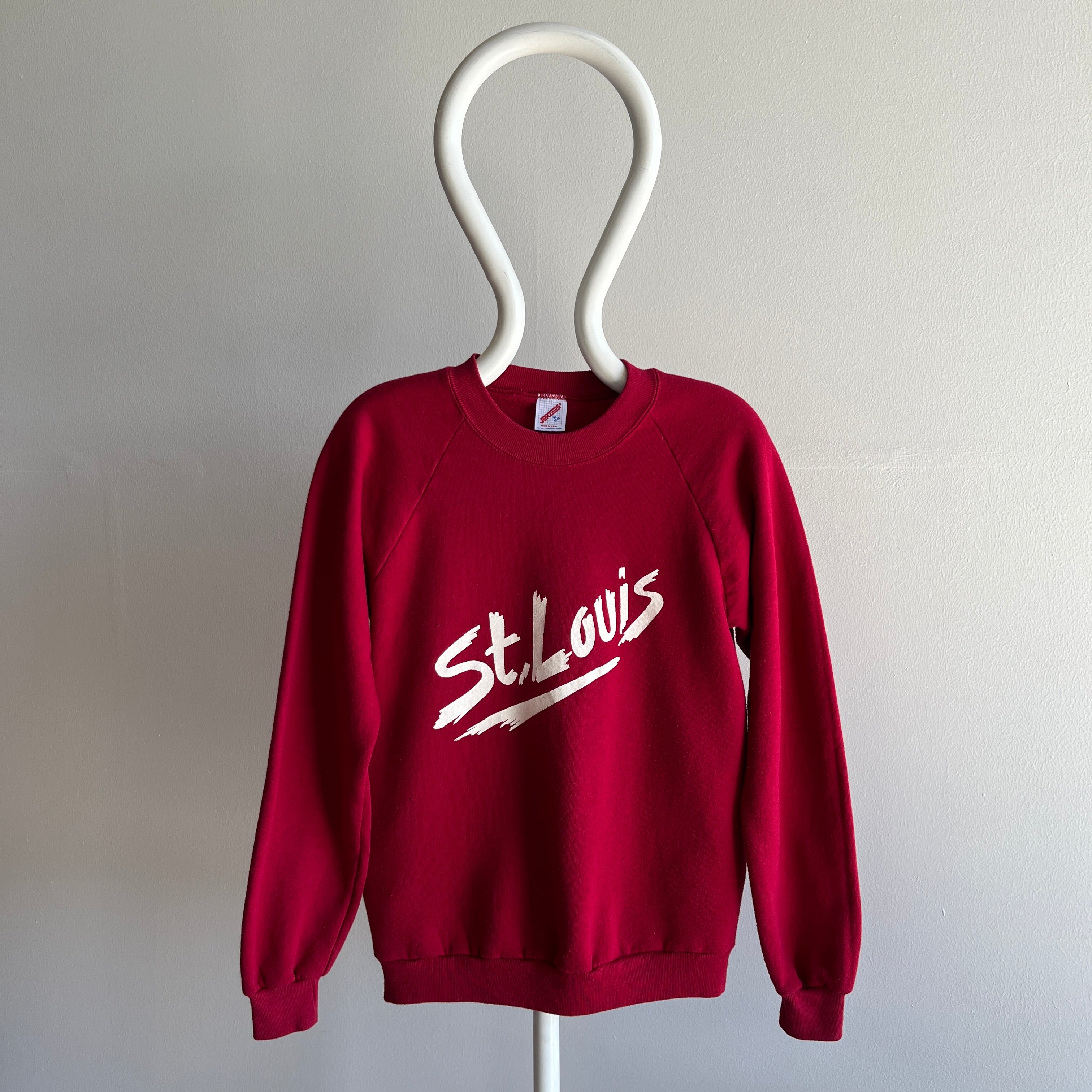 1980s St. Louis Barely Worn Sweatshirt