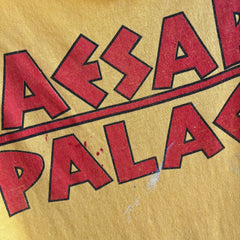 1980s Caesar's Palace Front and Back Cut Up Destroyed DIY Tank Top