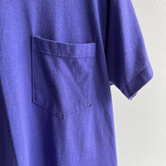 1980s Purple Pocket T-Shirt