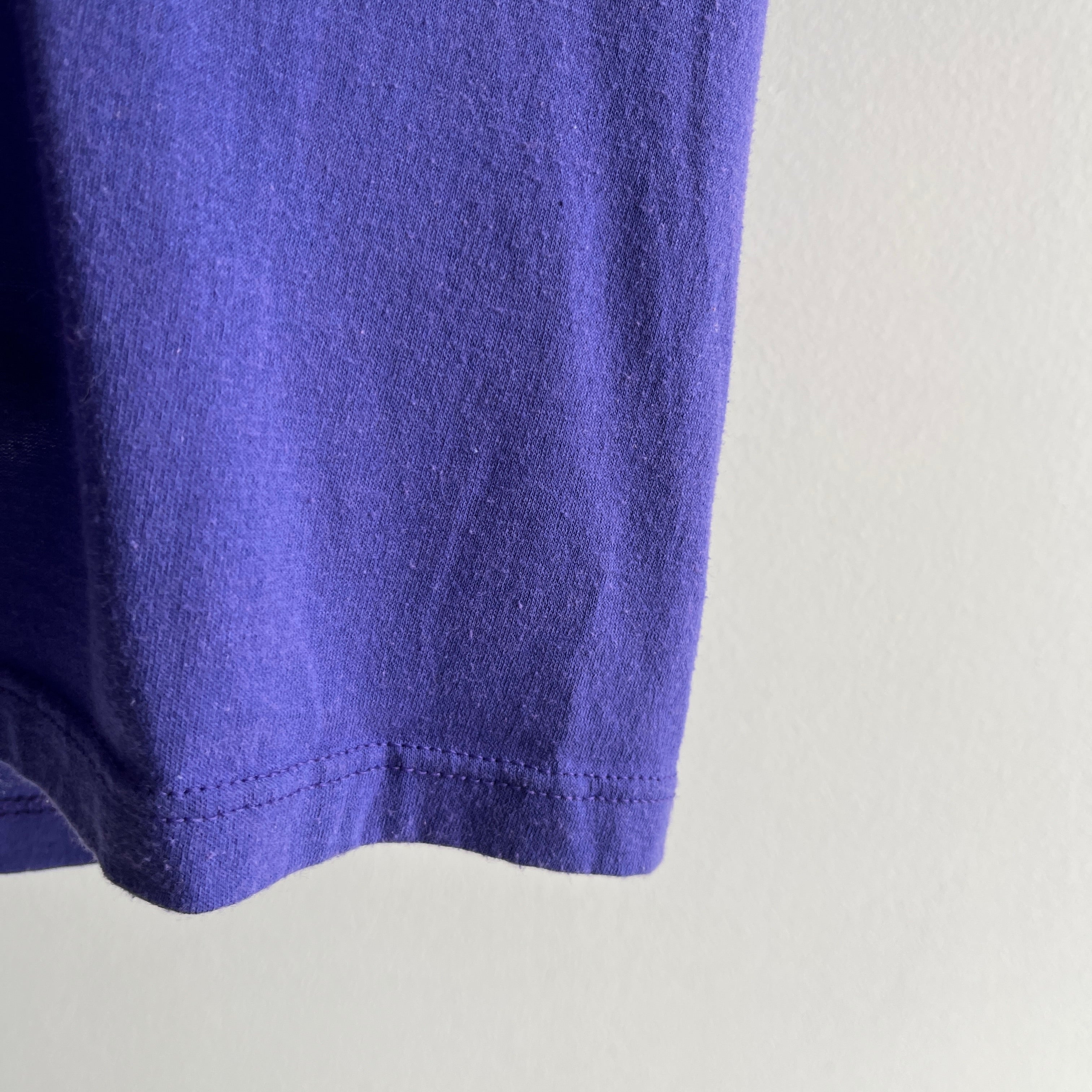 1980s Purple Pocket T-Shirt