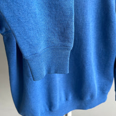 1980s Blank Lighter Blue Raglan by Sweats Appeal