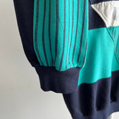 1980s Umbro Sports Color Block Sweatshirt