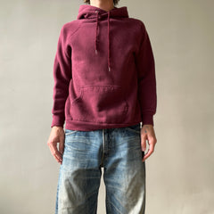 1970s Blank Burgundy Hoodie - !!!!!!!!!!!!!!!