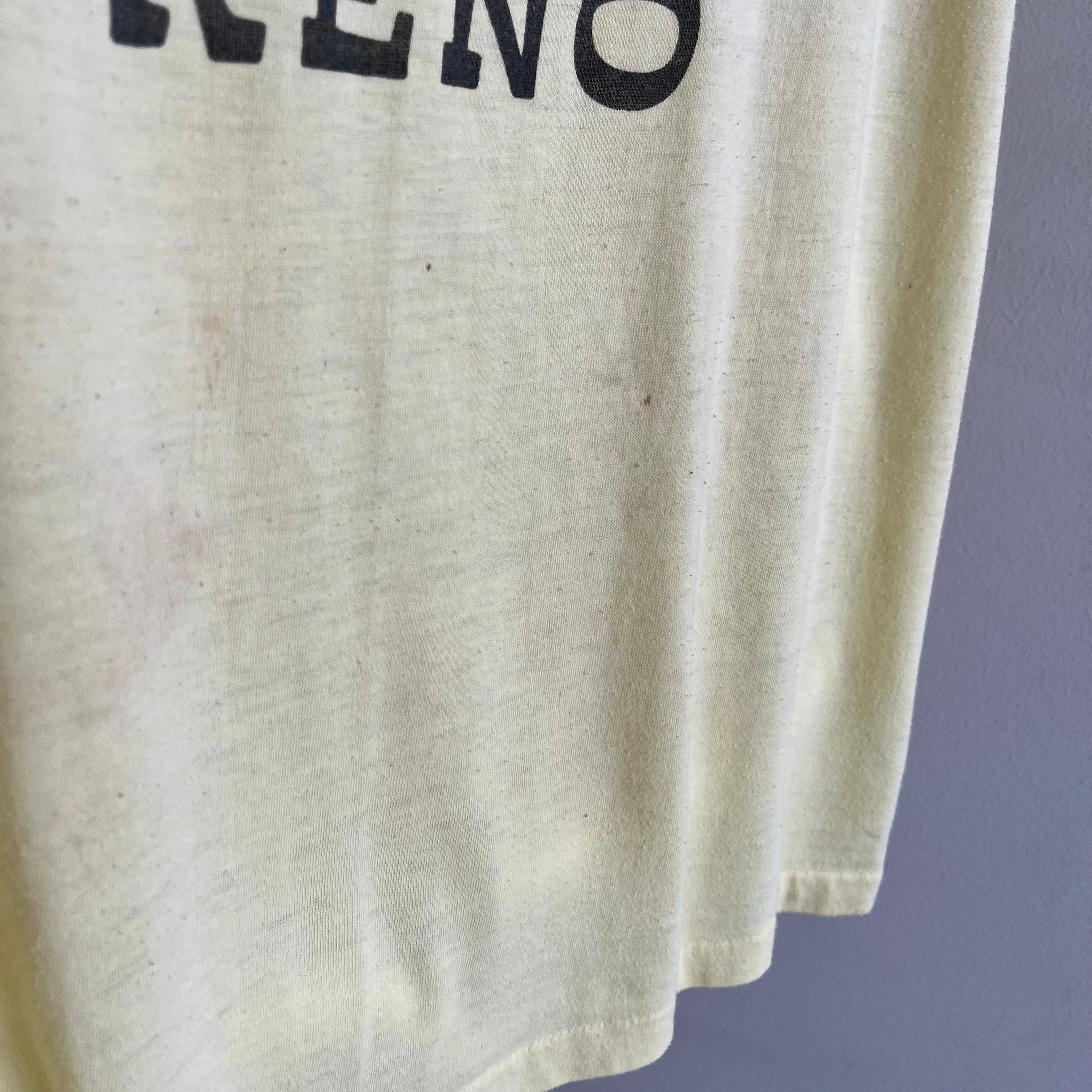 1970s I Loss My Ass in Reno T-Shirt