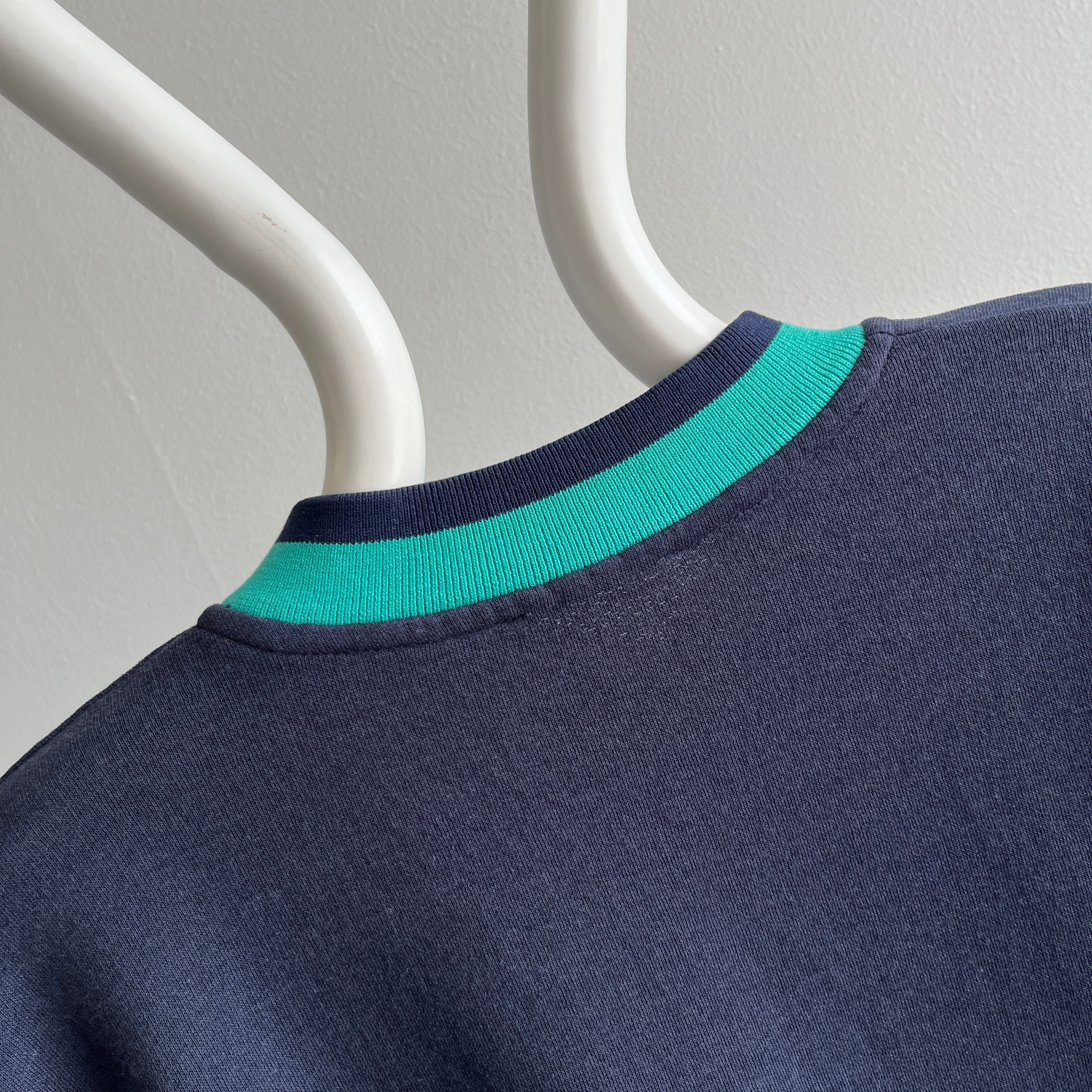 1980s Umbro Sports Color Block Sweatshirt