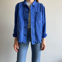 1990s Cotton European Workwear Chore Coat - 52