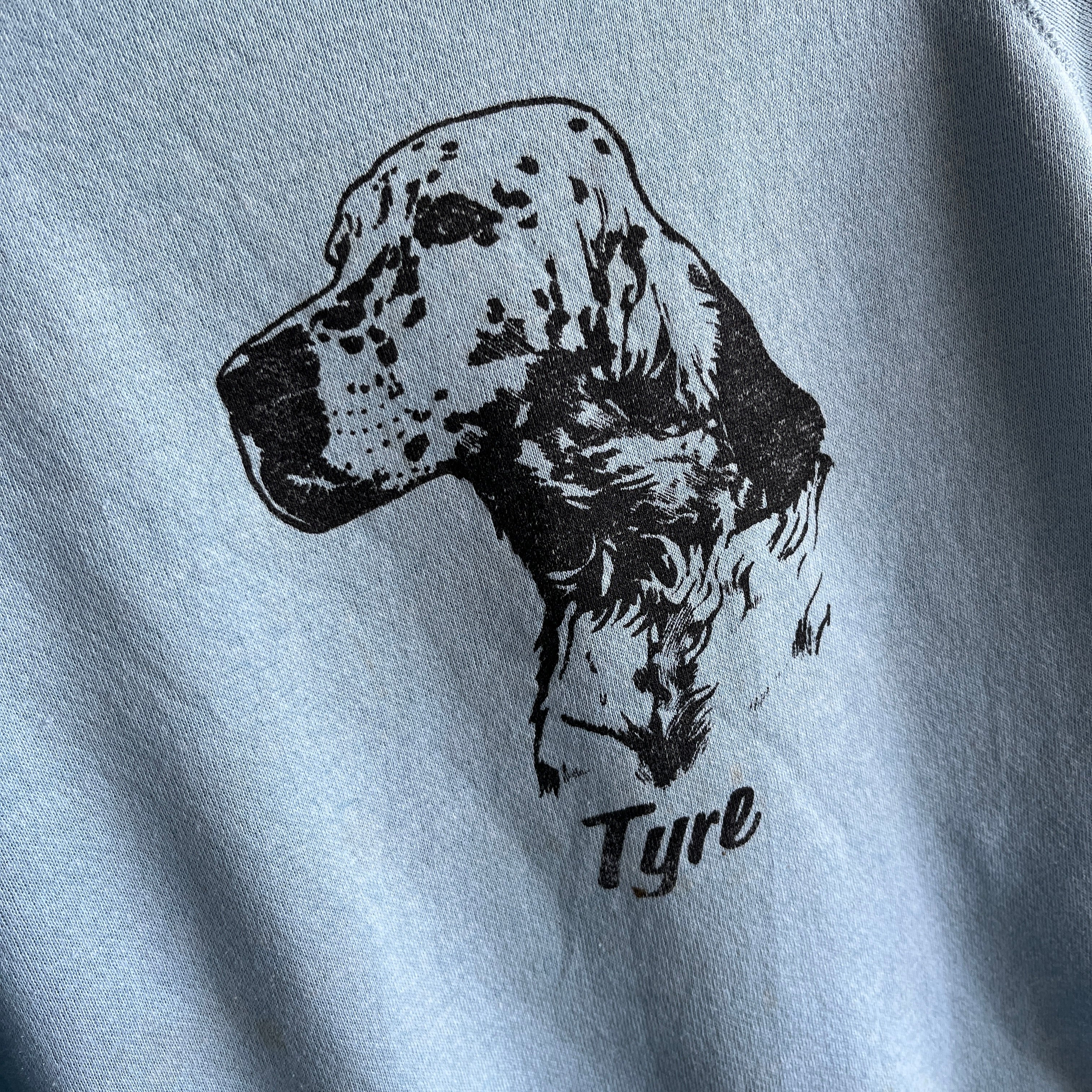 1980s Tyre Goodest Best Boy Sweatshirt by Bassett Walker