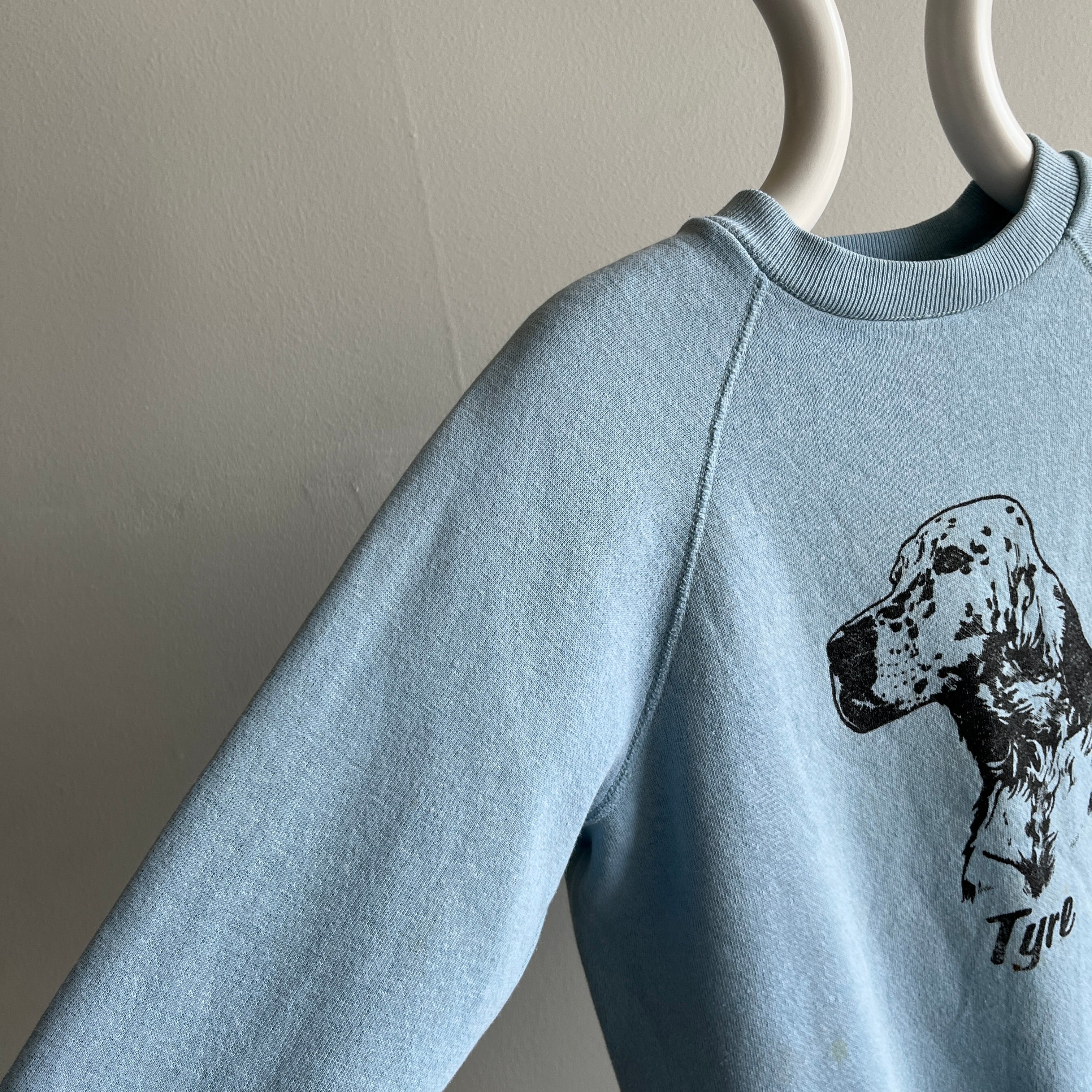 1980s Tyre Goodest Best Boy Sweatshirt by Bassett Walker