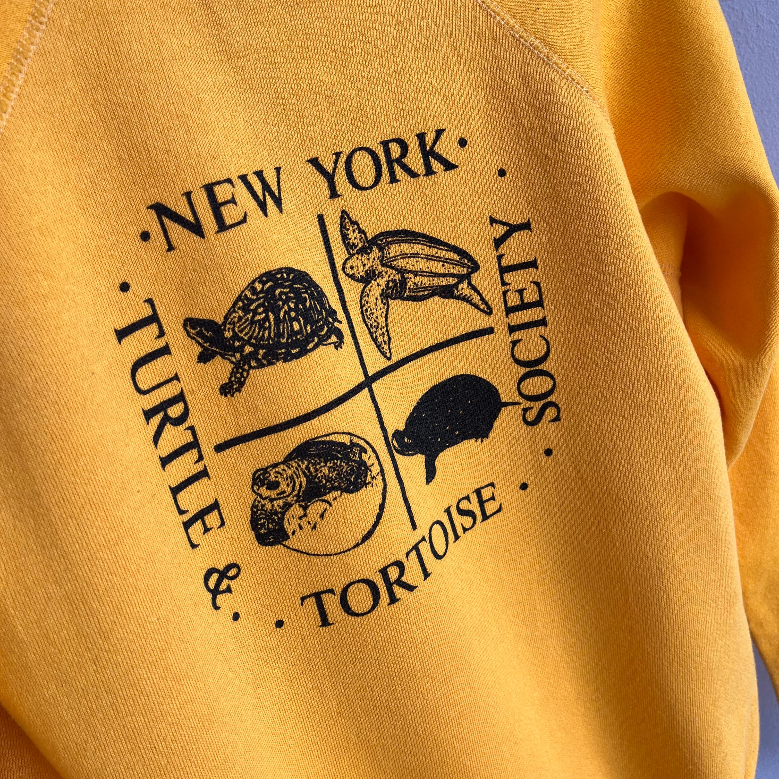 1980s New York Turtle and Tortoise Society Sweatshirt