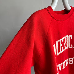 1980s American University Sweatshirt by Velva Sheen !!!