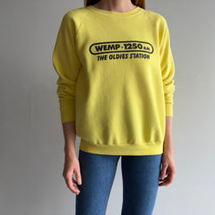 1980s WEMP 1250AM Radio - The Oldies Station - Sweatshirt