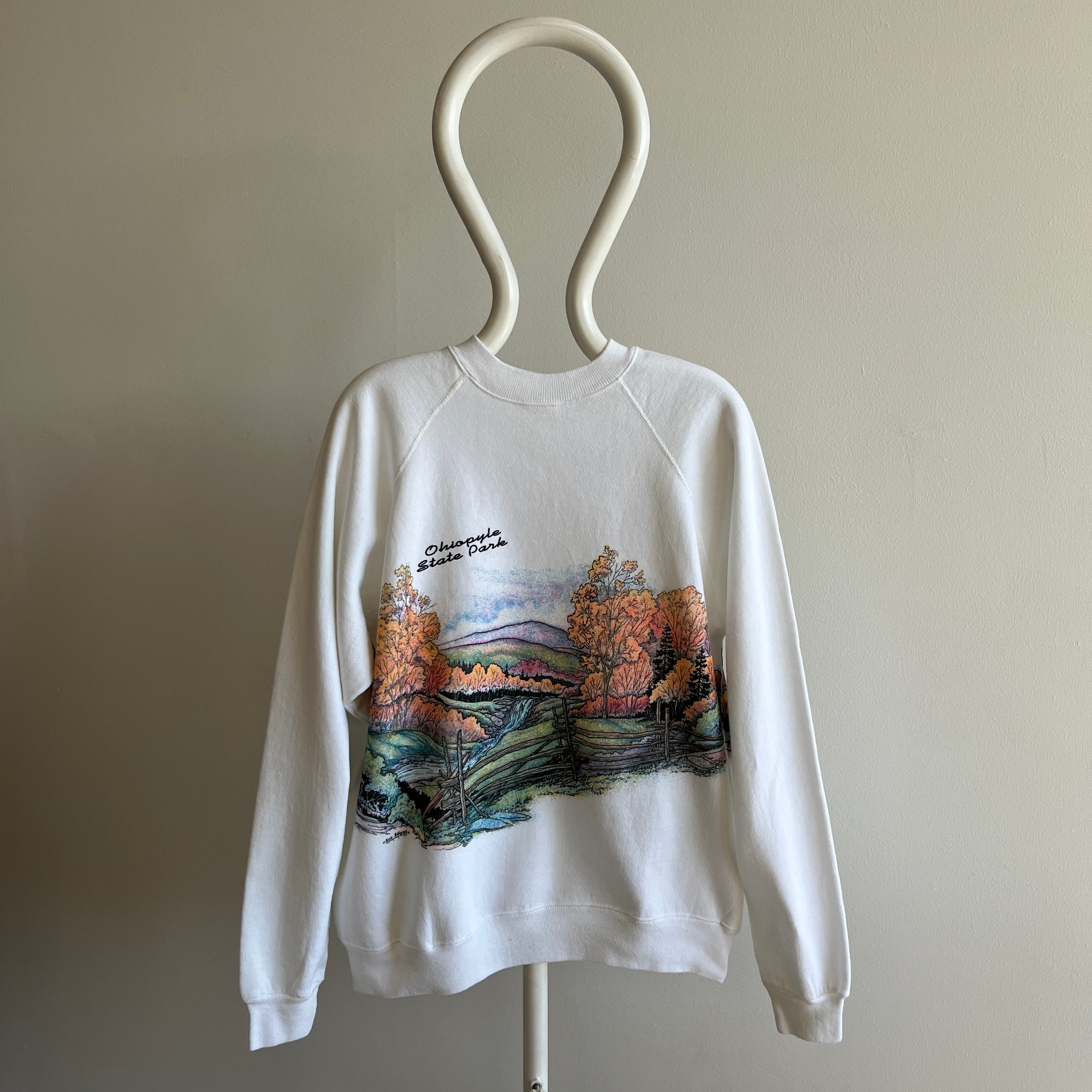 1991 Ohiopyle State Park Wrap Around Sweatshirt