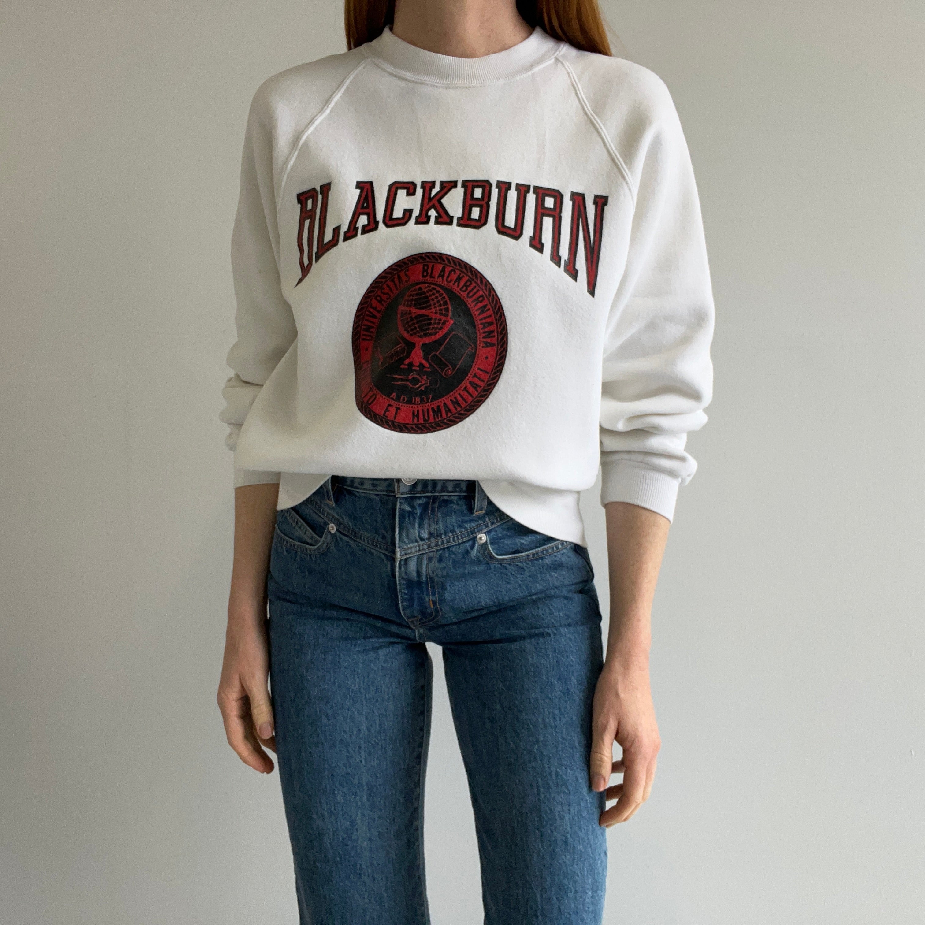 1970s Blackburn University Sweatshirt