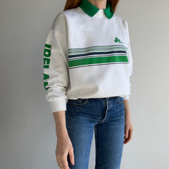 1980s Ireland Built In Collar Sweatshirt